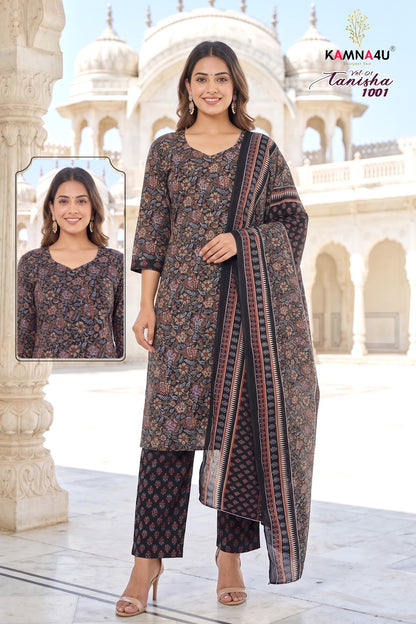 Tanisha Vol 1 Kamna4U Indo Readymade Pant Style Suits Manufacturer