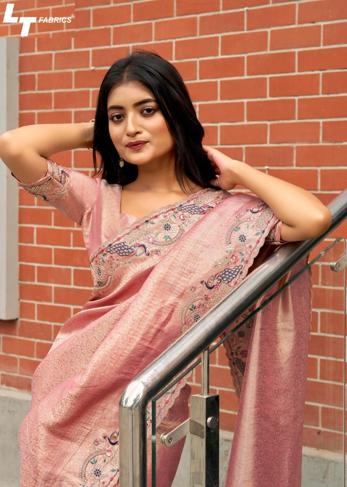 Tanisha Vol 2 Lt Fabrics Sarees Wholesale Rate