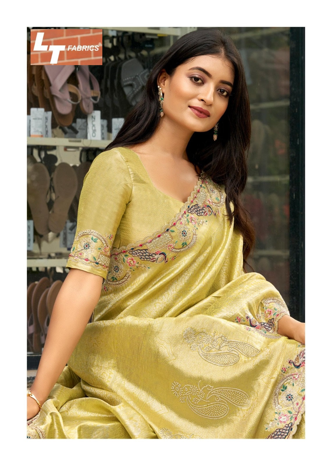 Tanisha Vol 2 Lt Fabrics Sarees Wholesale Rate