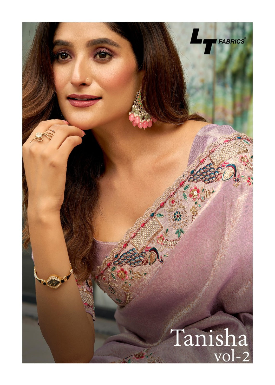 Tanisha Vol 2 Lt Fabrics Sarees Wholesale Rate