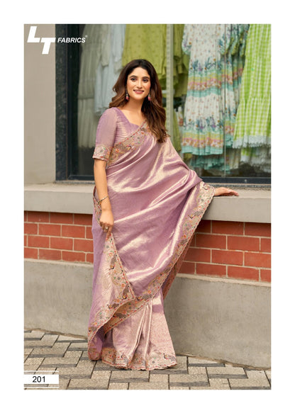 Tanisha Vol 2 Lt Fabrics Sarees Wholesale Rate