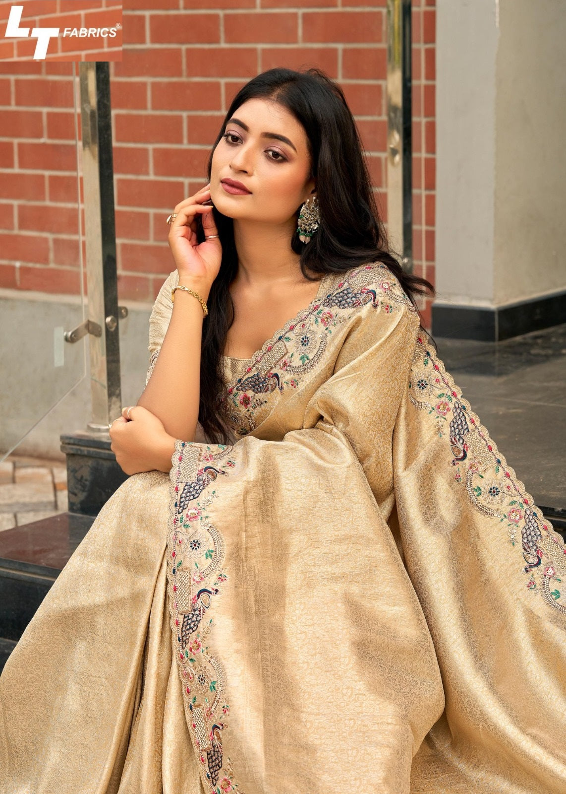 Tanisha Vol 2 Lt Fabrics Sarees Wholesale Rate