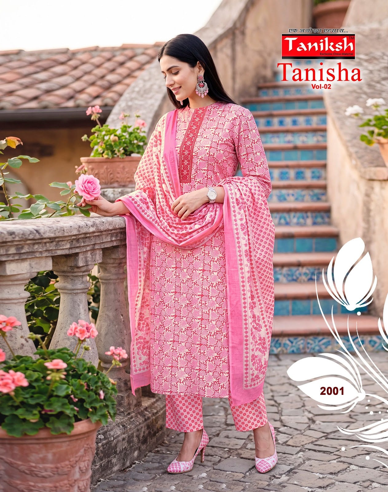 Tanisha Vol 2 Taniksh Dhabu Readymade Cotton Pant Suits Manufacturer Ahmedabad