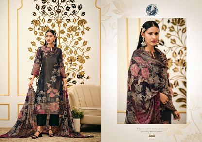 Tanisha Vol 3 Vivek Tissue Silk Pant Style Suits Wholesale