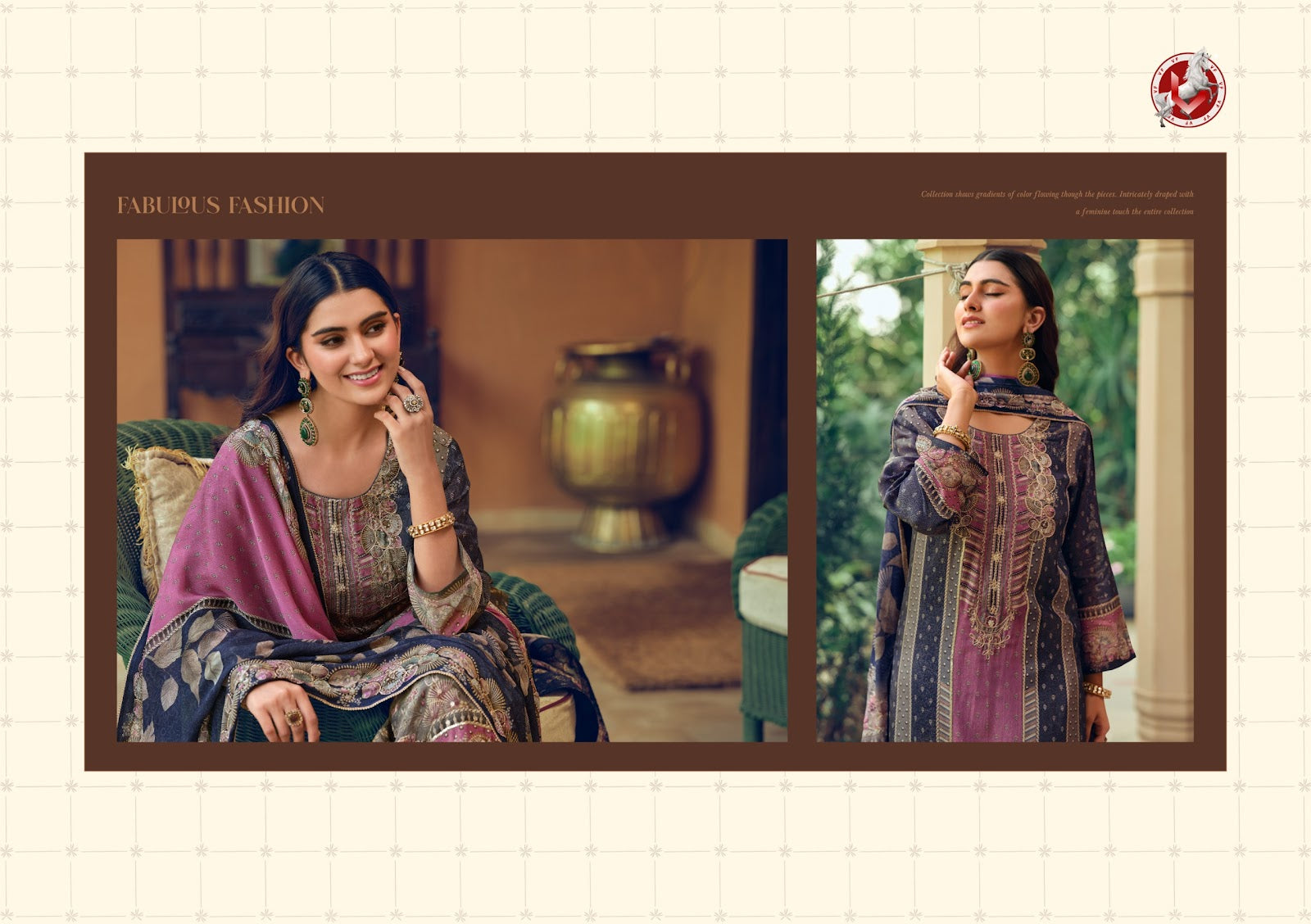 Tanisha Vol 7 Vivek Tissue Silk Pant Style Suits Supplier India