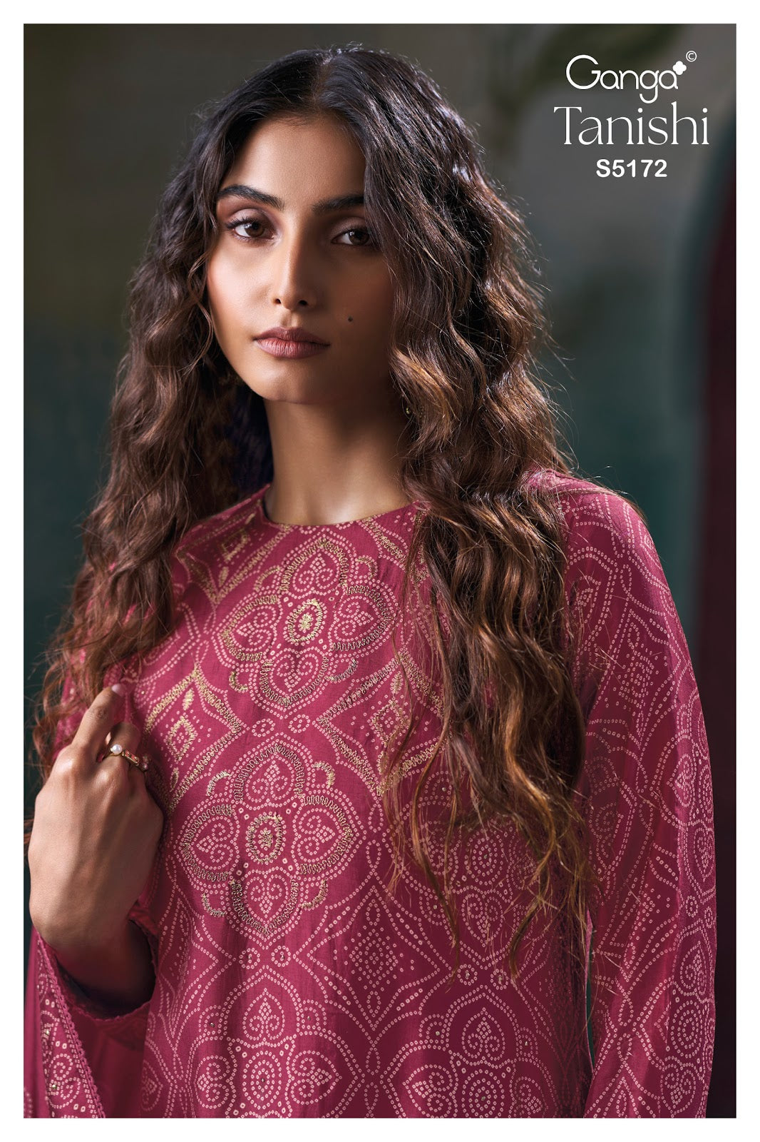 Tanishi S5170 Ganga Russian Silk Plazzo Style Suits Manufacturer