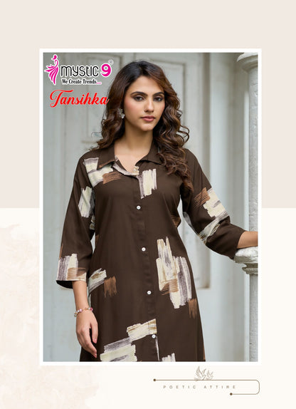 Tanishka Vol 1 Mystic 9 Viscose Co Ord Set Supplier India