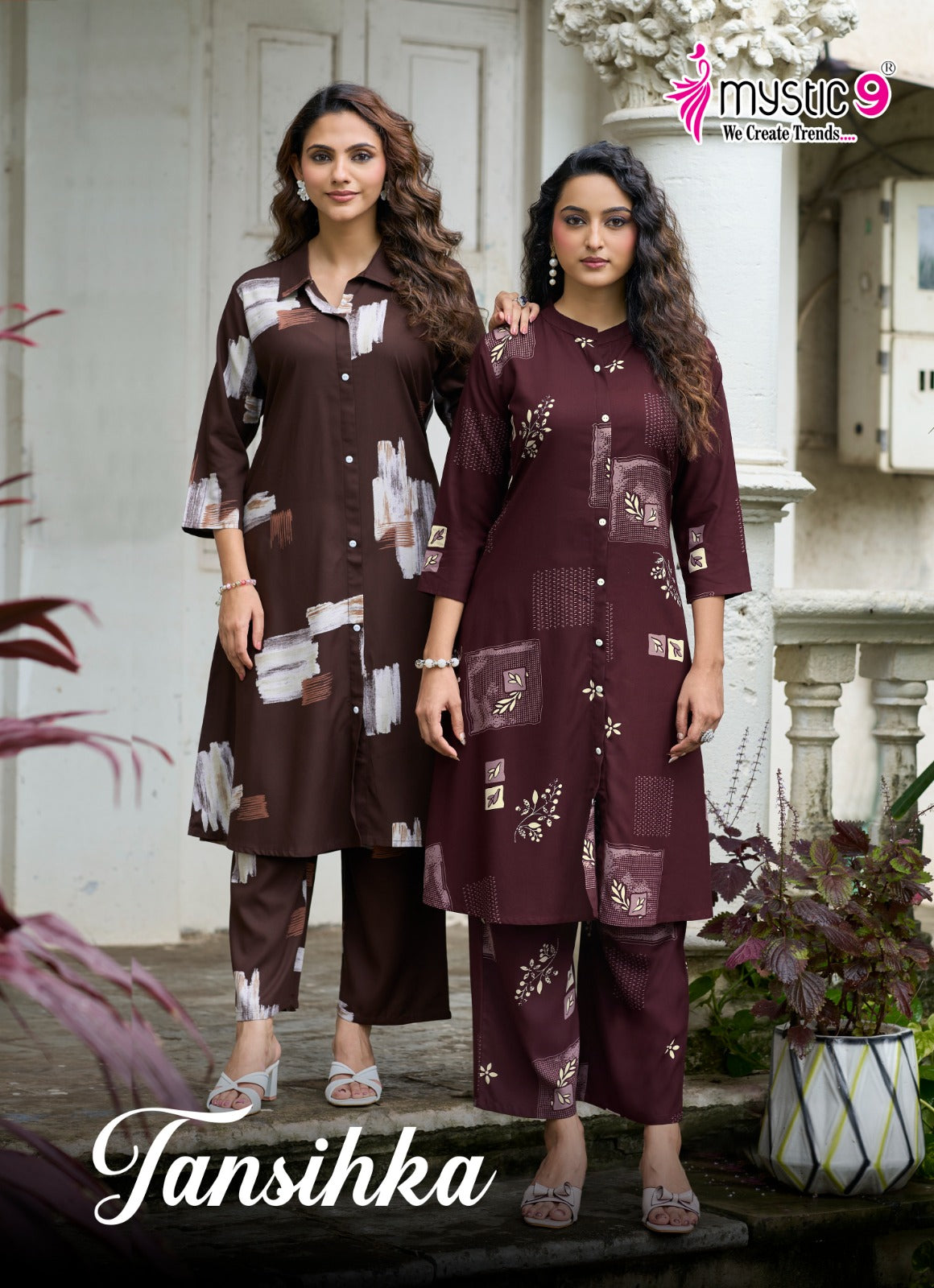 Tanishka Vol 1 Mystic 9 Viscose Co Ord Set Supplier India