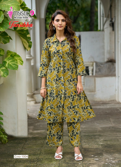 Tanishka Vol 1 Mystic 9 Viscose Co Ord Set Supplier India