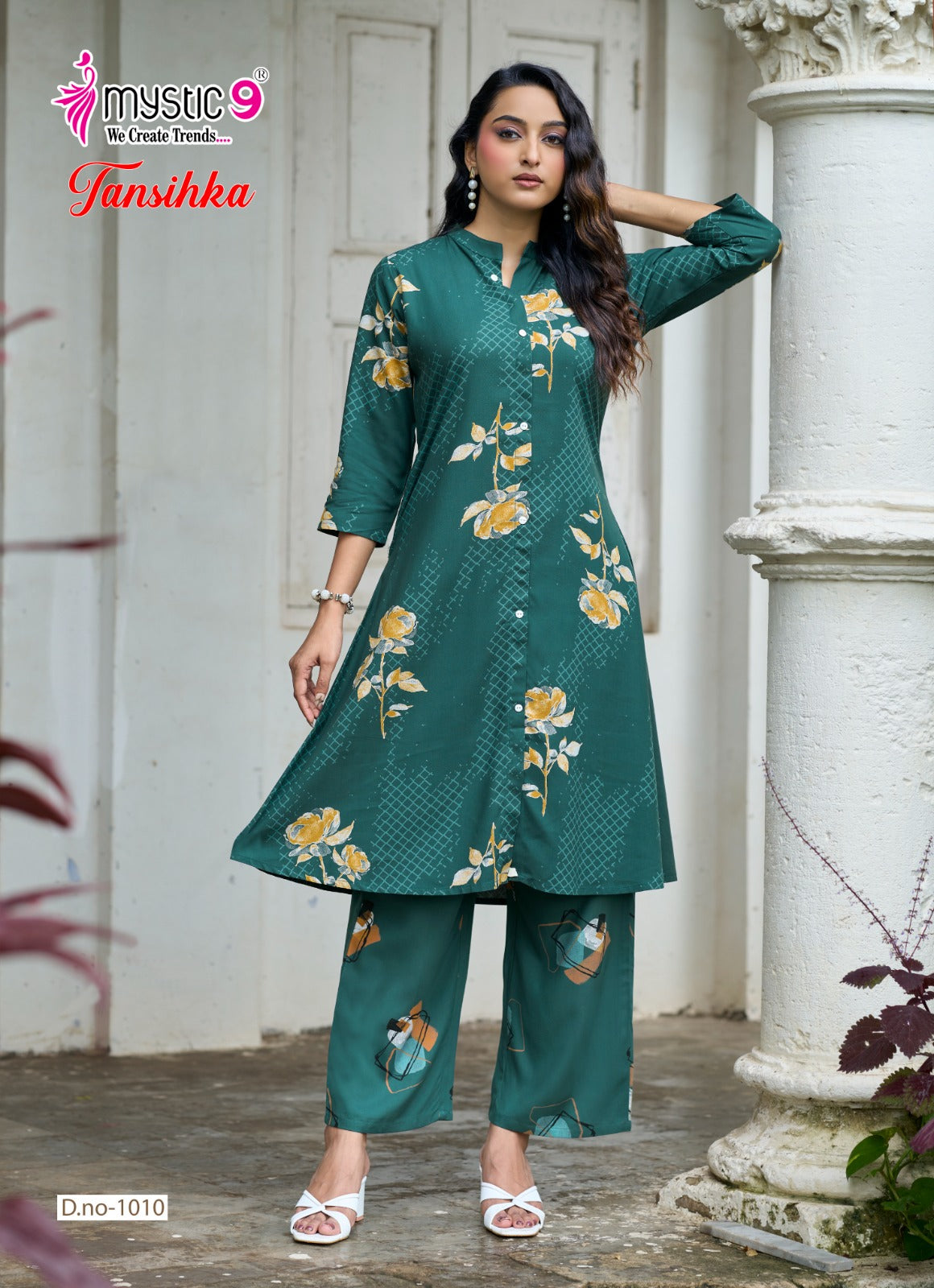 Tanishka Vol 1 Mystic 9 Viscose Co Ord Set Supplier India