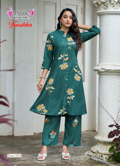 Tanishka Vol 1 Mystic 9 Viscose Co Ord Set Supplier India