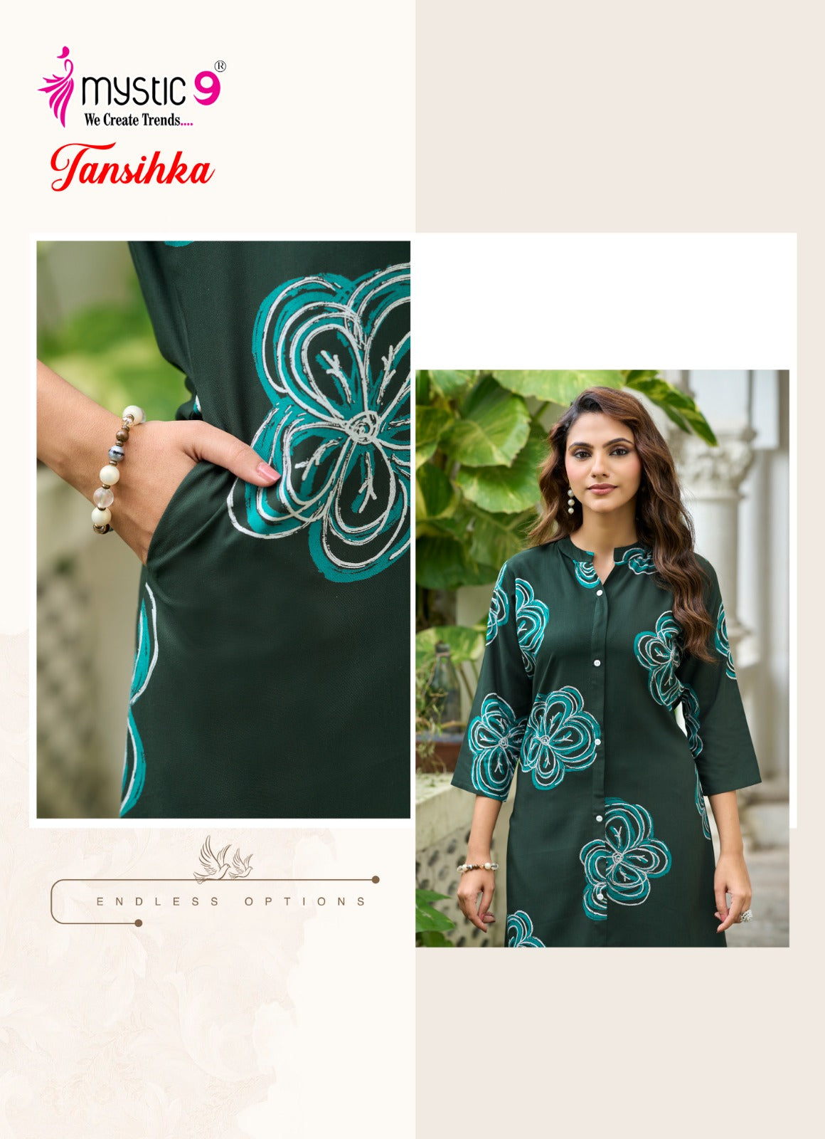 Tanishka Vol 1 Mystic 9 Viscose Co Ord Set Supplier India