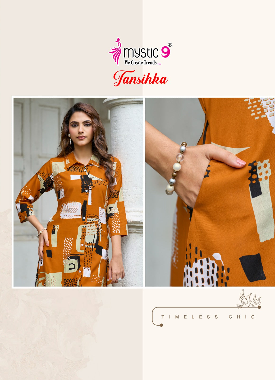 Tanishka Vol 1 Mystic 9 Viscose Co Ord Set Supplier India