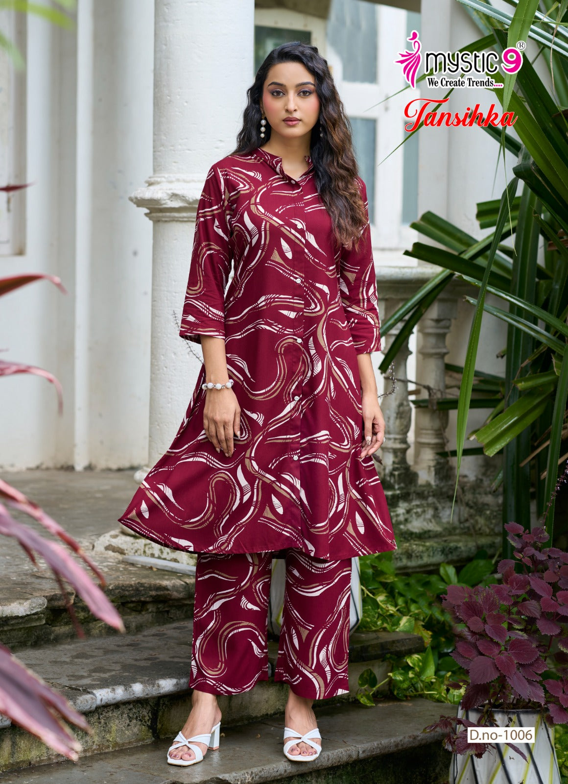 Tanishka Vol 1 Mystic 9 Viscose Co Ord Set Supplier India