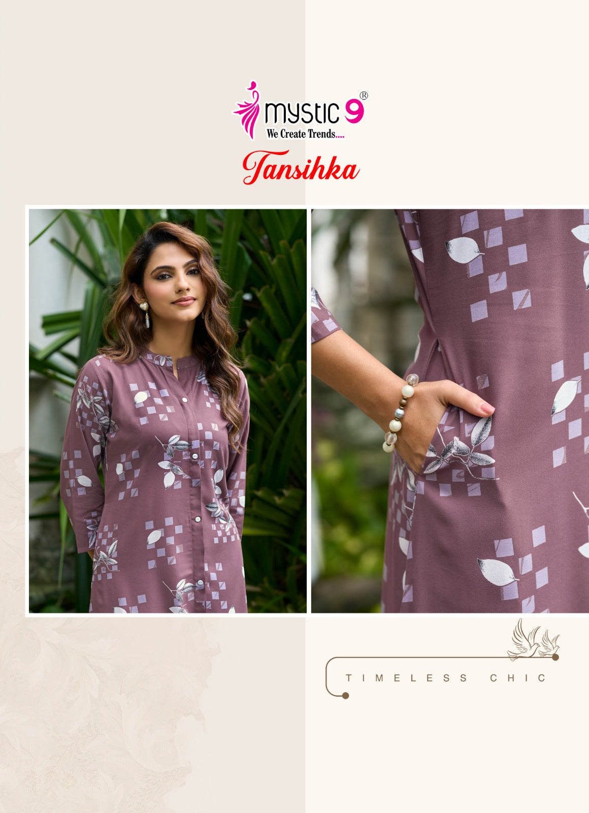 Tanishka Vol 1 Mystic 9 Viscose Co Ord Set Supplier India