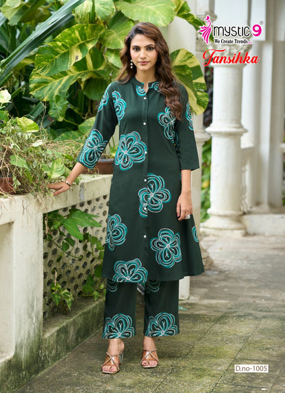 Tanishka Vol 1 Mystic 9 Viscose Co Ord Set Supplier India