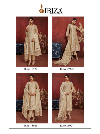 Tanishq Ibiza Organic Pant Style Suits Manufacturer Gujarat