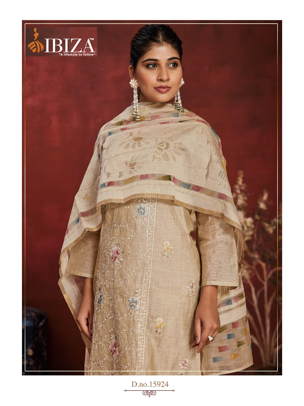 Tanishq Ibiza Organic Pant Style Suits Manufacturer Gujarat