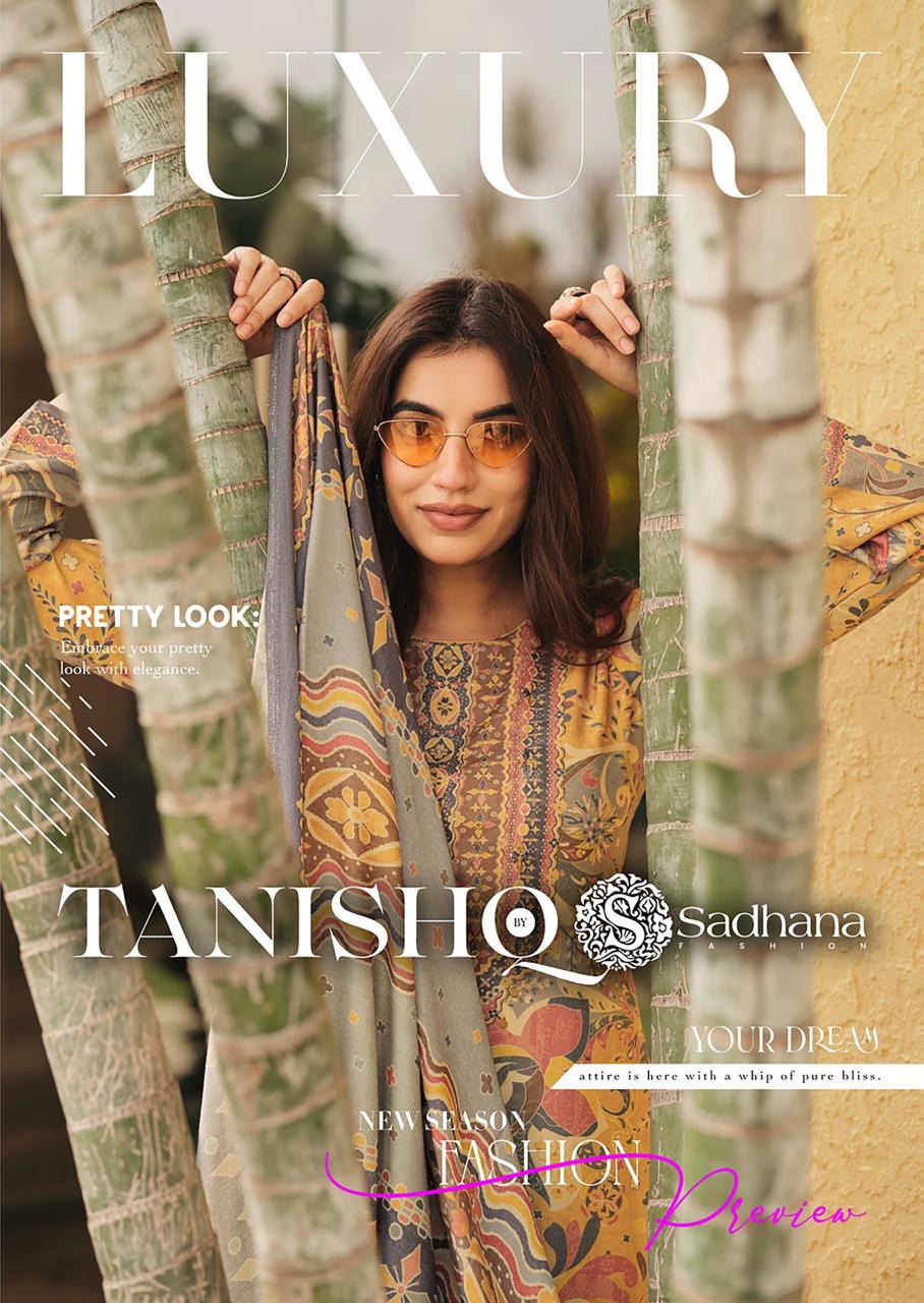Tanishq Sadhana Pashmina Suits Wholesale Price