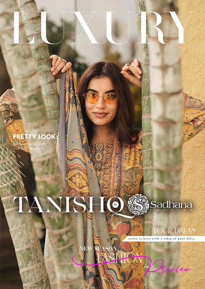 Tanishq Sadhana Pashmina Suits Wholesale Price