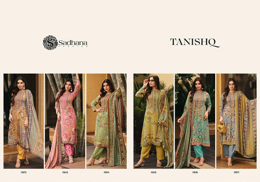 Tanishq Sadhana Pashmina Suits Wholesale Price