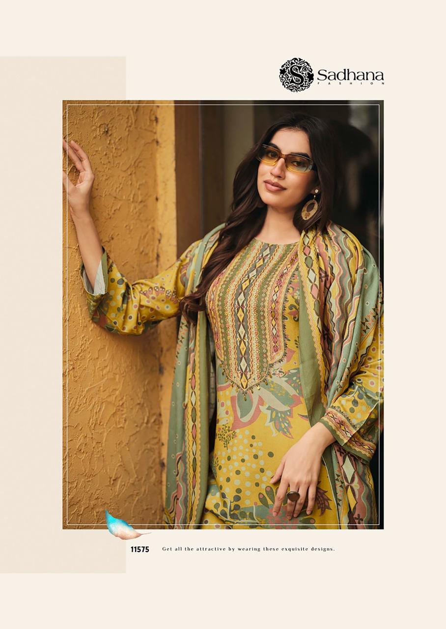 Tanishq Sadhana Pashmina Suits Wholesale Price