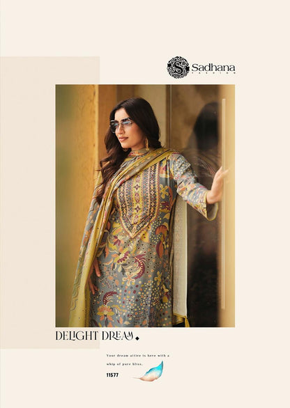 Tanishq Sadhana Pashmina Suits Wholesale Price