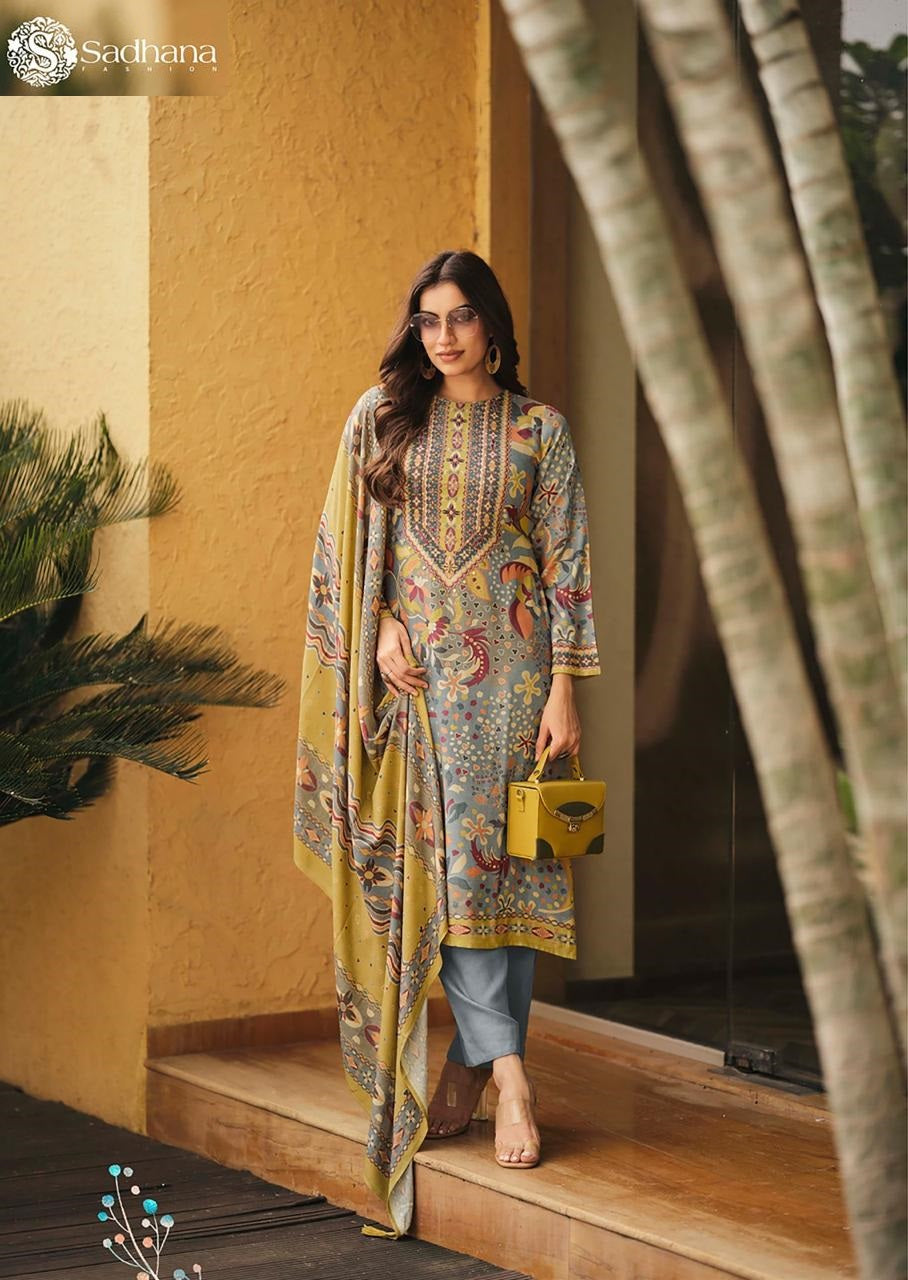 Tanishq Sadhana Pashmina Suits Wholesale Price