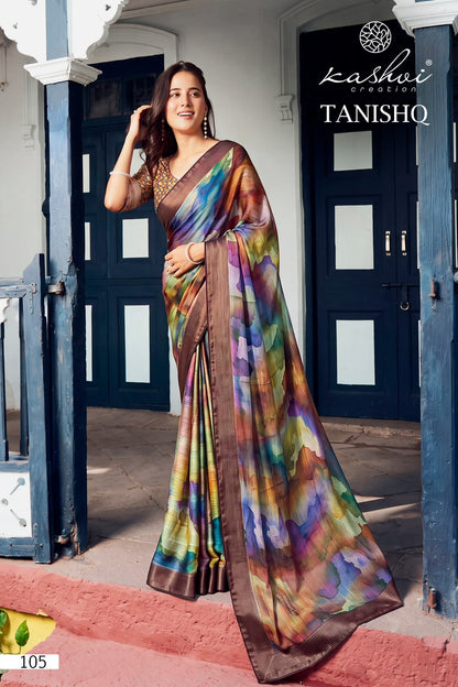 Tanishq Vol 1 Kashvi Creation Siya Silk Sarees Wholesale Price