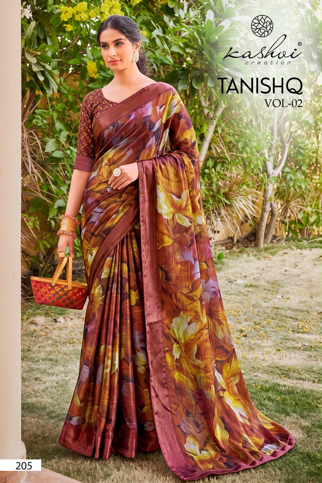 Tanishq Vol 2 Kashvi Creation Silk Sarees Exporter Ahmedabad