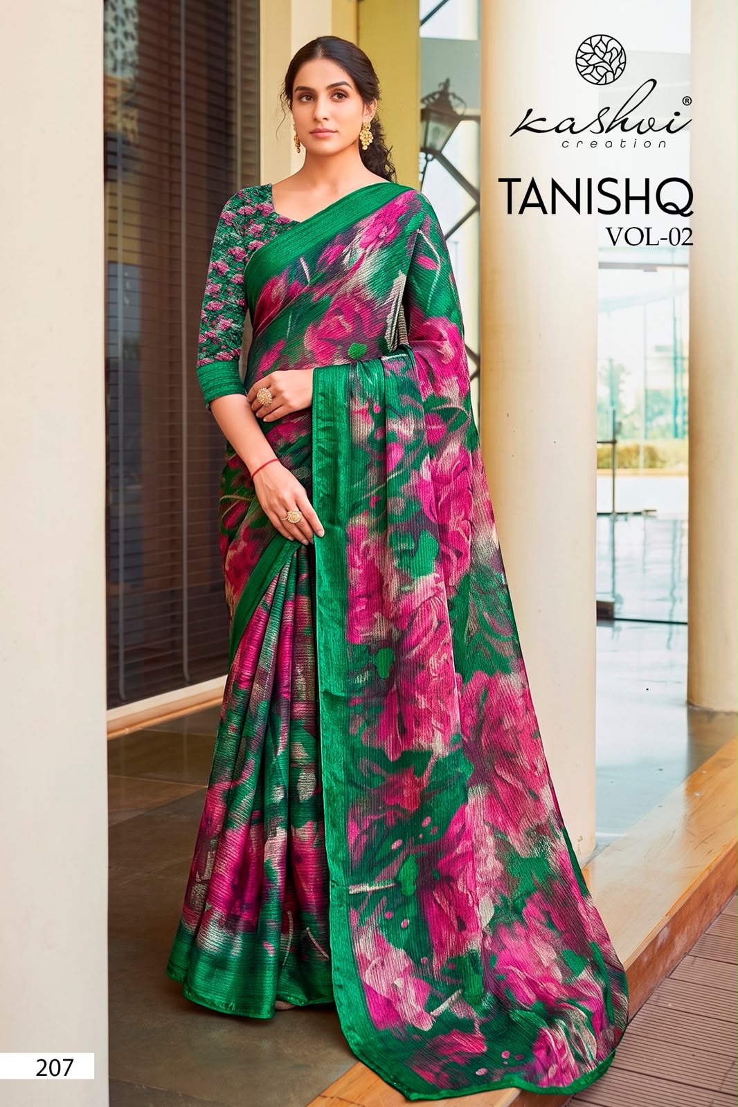 Tanishq Vol 2 Kashvi Creation Silk Sarees Exporter Ahmedabad