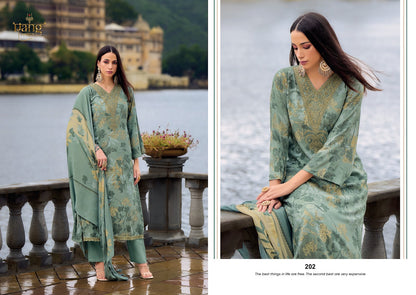Taniska Vol 2 Rang Fashion Cambric Lawn Pant Style Suits Manufacturer