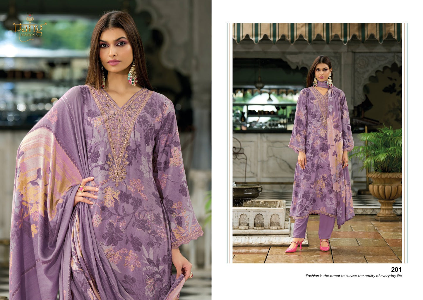Taniska Vol 2 Rang Fashion Cambric Lawn Pant Style Suits Manufacturer
