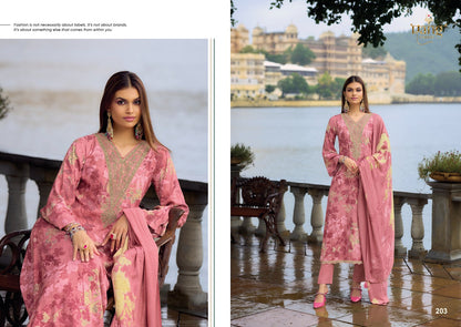 Taniska Vol 2 Rang Fashion Cambric Lawn Pant Style Suits Manufacturer