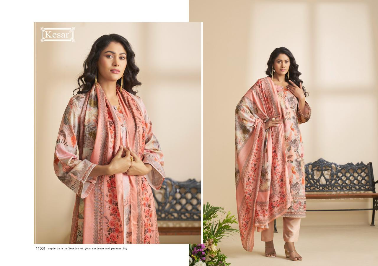 Taniya Kesar Jam Satin Pant Style Suits Exporter India