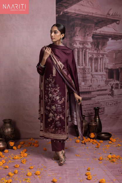 Tanmeesh Naariti Organza Pant Style Suits Wholesaler Gujarat