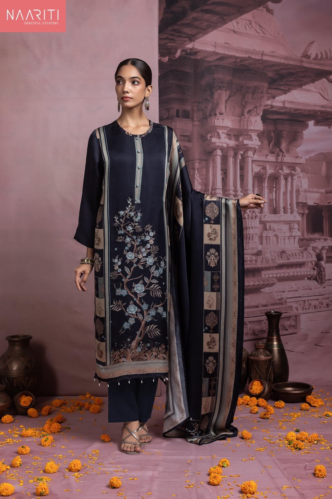 Tanmeesh Naariti Organza Pant Style Suits Wholesaler Gujarat