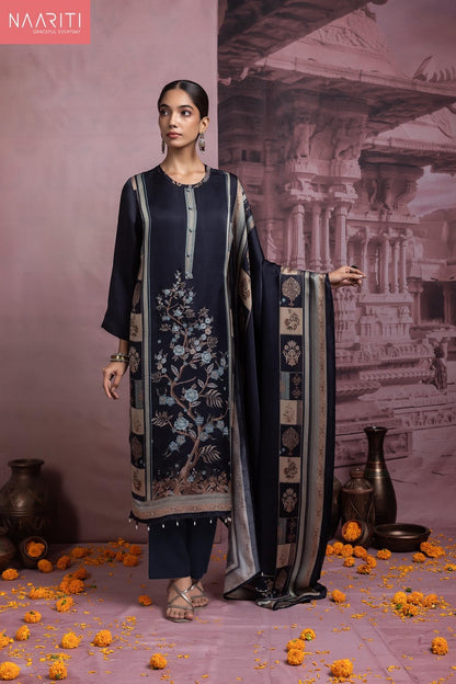 Tanmeesh Naariti Organza Pant Style Suits Wholesaler Gujarat