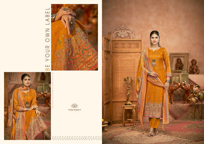 Tannisa Nishant Fashion Twill Pashmina Suits Wholesale Price