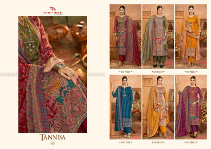 Tannisa Nishant Fashion Twill Pashmina Suits Wholesale Price