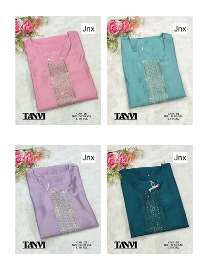 Tanvi 1410 Jnx Vertican Kurtis Manufacturer India