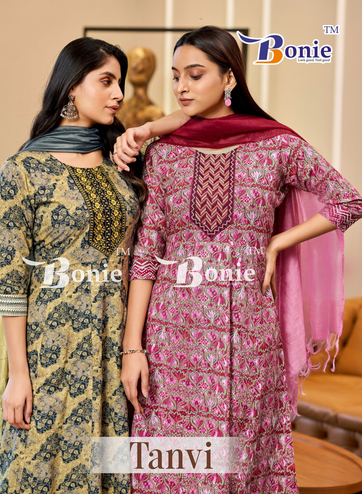 Tanvi Bonie Rayon Readymade Anarkali Suits Wholesaler