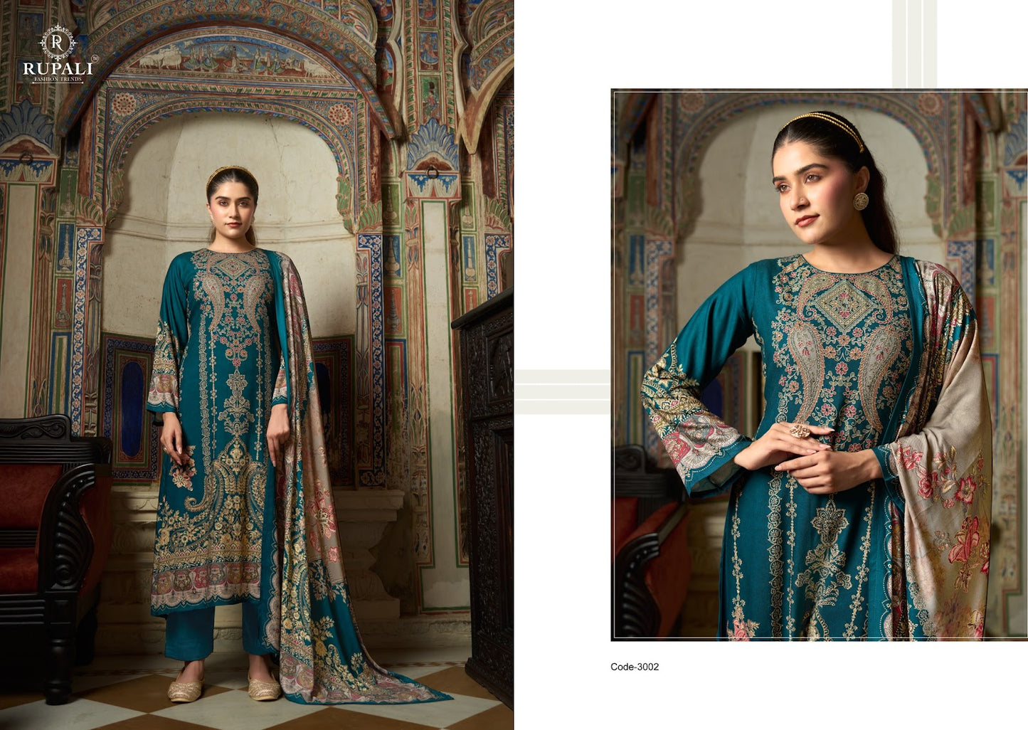 Tanvi Rupali Pashmina Suits Exporter Gujarat