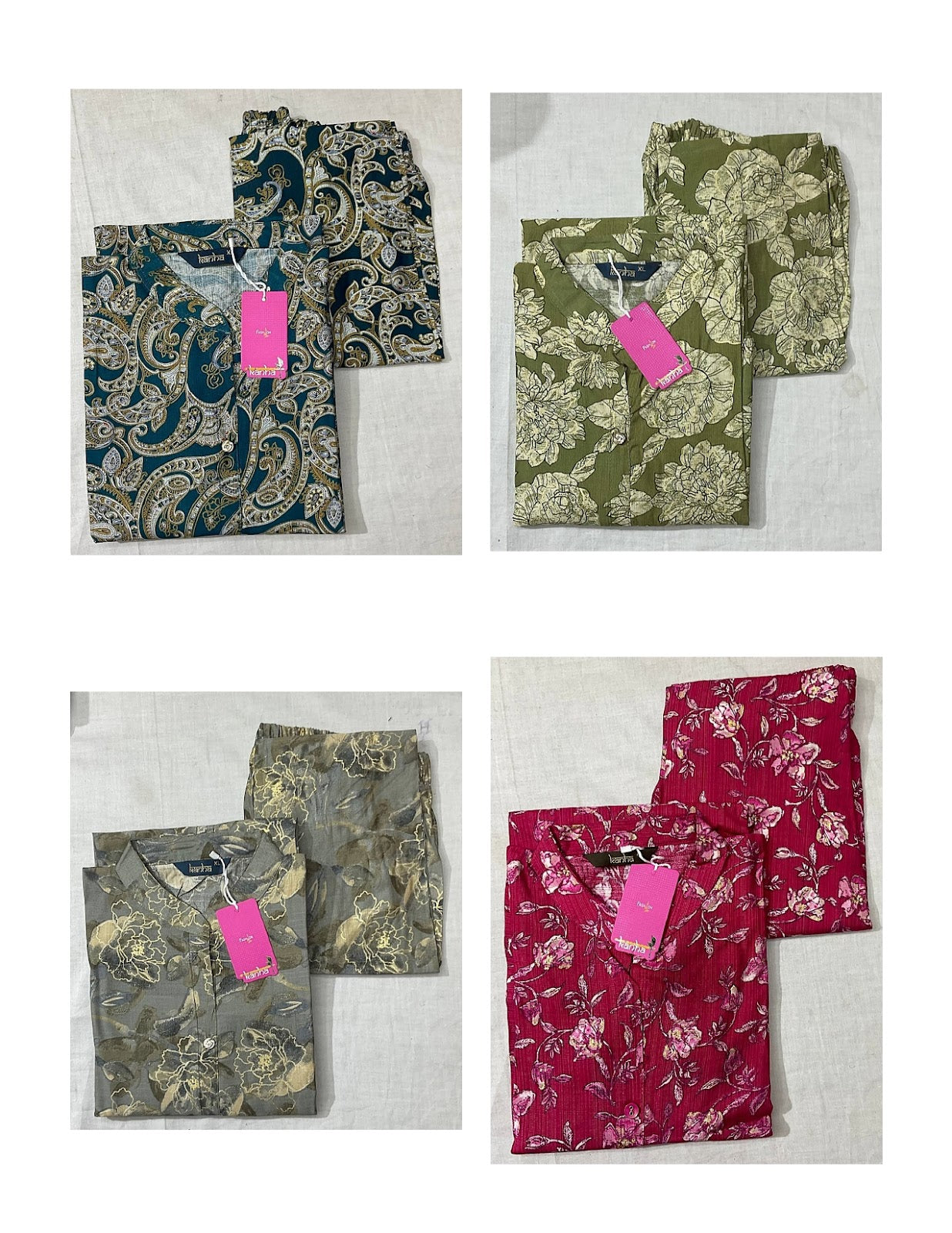 Tanvi Sherwani 3004 Kanha Vetican Co Ord Set Exporter Ahmedabad