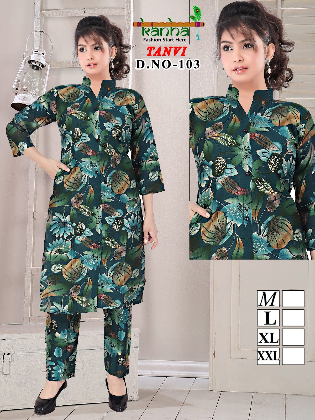 Tanvi Sherwani Kanha Vetican Co Ord Set Manufacturer Ahmedabad