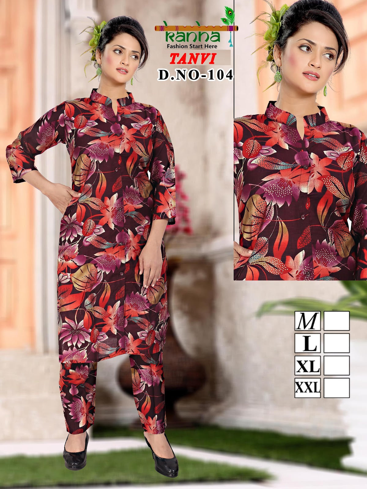 Tanvi Sherwani Kanha Vetican Co Ord Set Manufacturer Ahmedabad