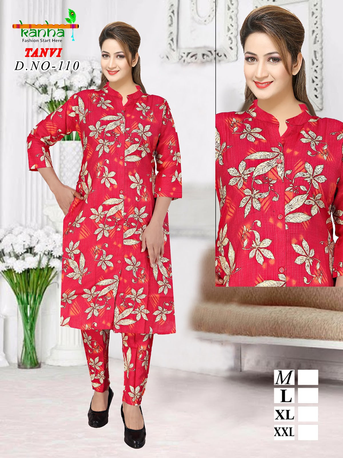 Tanvi Sherwani Kanha Vetican Co Ord Set Manufacturer Ahmedabad