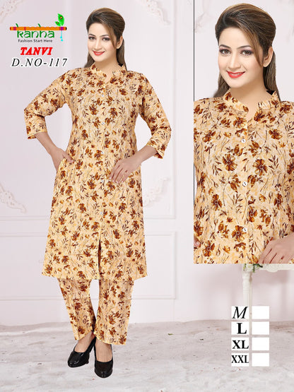 Tanvi Sherwani Kanha Vetican Co Ord Set Manufacturer Ahmedabad