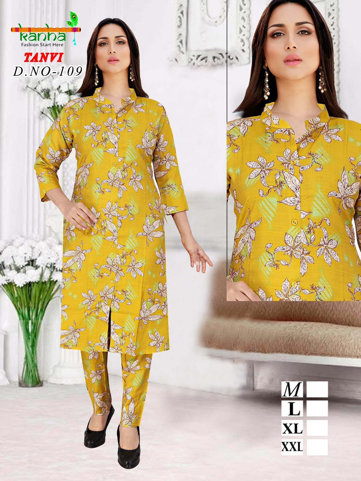 Tanvi Sherwani Kanha Vetican Co Ord Set Manufacturer Ahmedabad