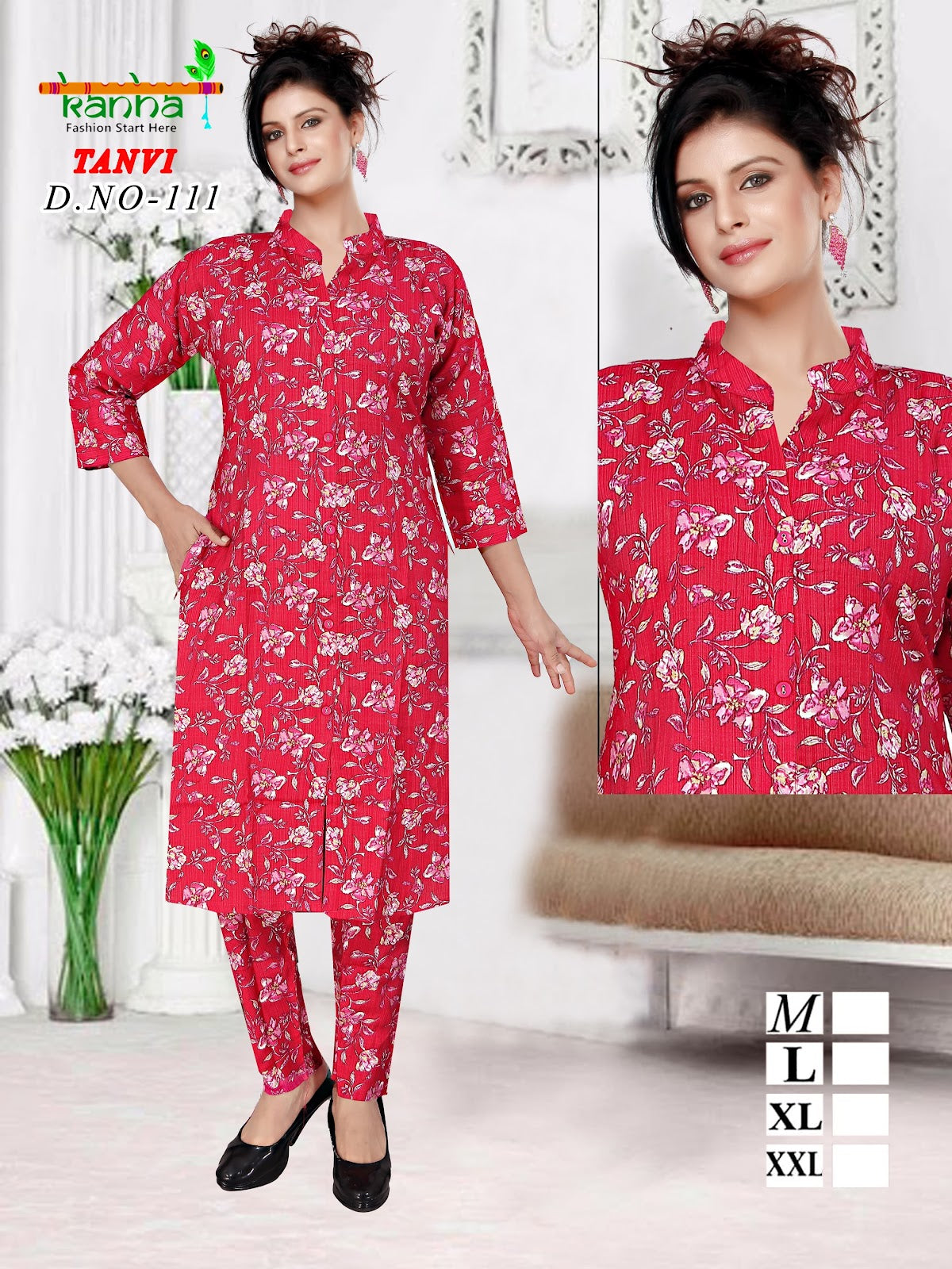 Tanvi Sherwani Kanha Vetican Co Ord Set Manufacturer Ahmedabad